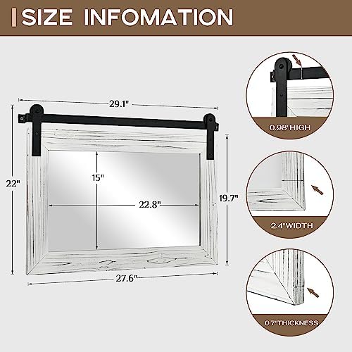 COGOOD Farmhouse Bathroom Mirrors - Image 5