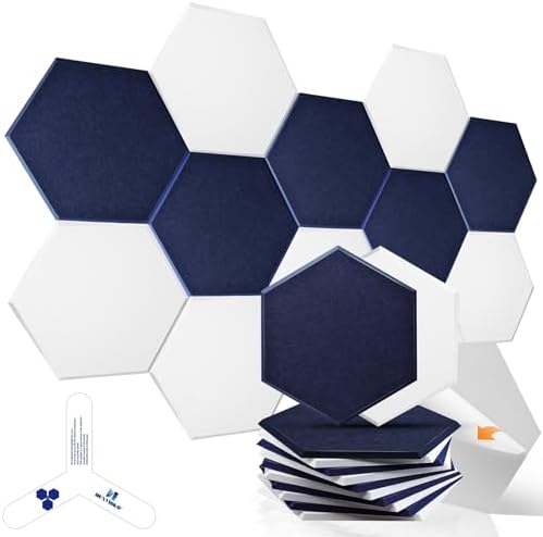 Self-Adhesive Acoustic Panels, 2nd Generation Sound Absorbing Panel, by DEXMOKO