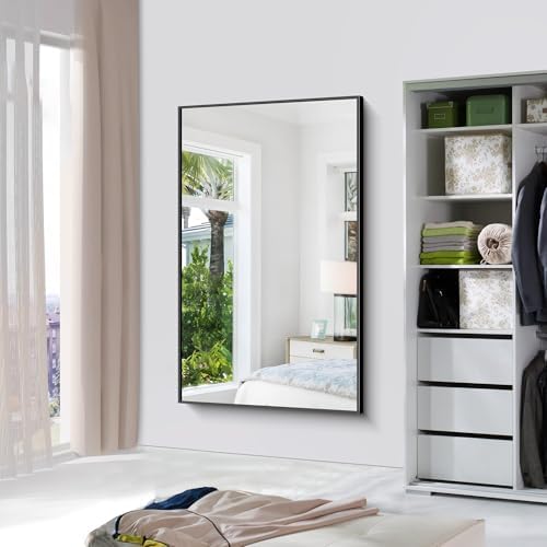 BONEWEI Bathroom Mirror, 60x36 inch Large Wall Mirror - Image 5
