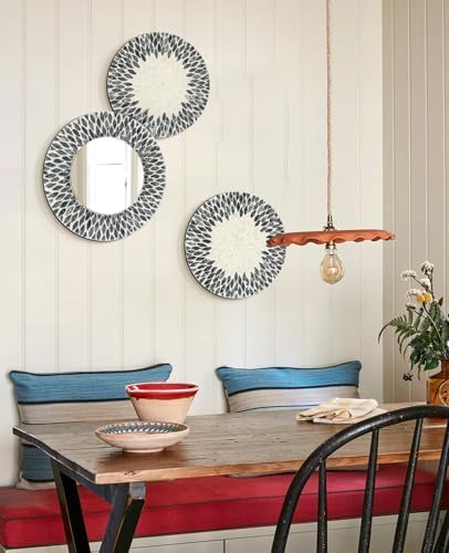 Mother of Pearl Wall Mirror Decor - Image 4