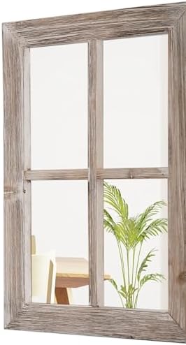 Farmhouse Small Window Mirrors for Wall Decor 11 X 16 Inch - Image 6