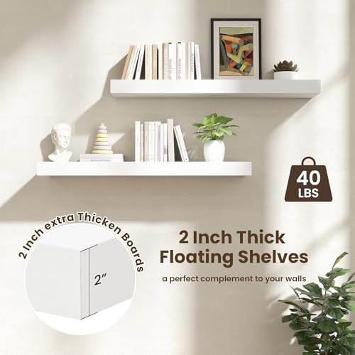 FLYJOE 40 Inch Floating Shelves - Image 4