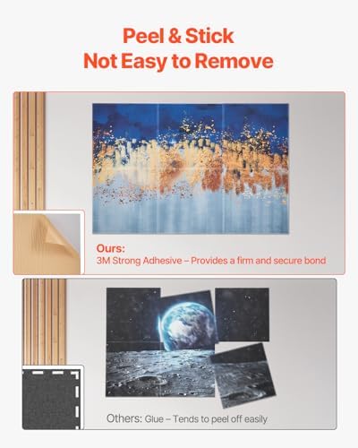 VEVOR 6 Pack Art Acoustic Panels, 70.87 x 47.24 x 0.4 inch Soundproof Wall Tiles - Image 3
