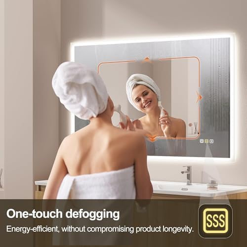 SBAGNO 36''x28'' LED Bathroom Mirror - Image 3