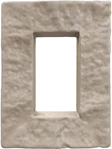 Universal Electrical Cover for EverStone Faux Stone Siding Panels, Sea Shell by EkenaMillwork