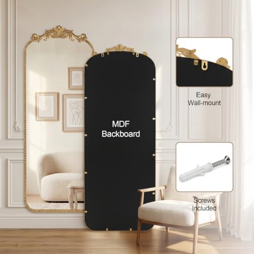 Vintage Mirror Full Length - Image 6