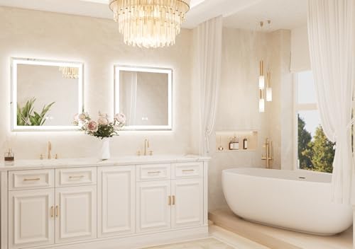 TETOTE Led Lighted Bathroom Mirror - Image 2