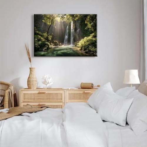 Serene Landscape Canvas Wall Art - Image 3