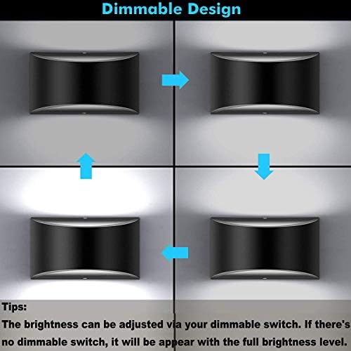 Lightess LED Wall Sconce Light Indoor - Image 5