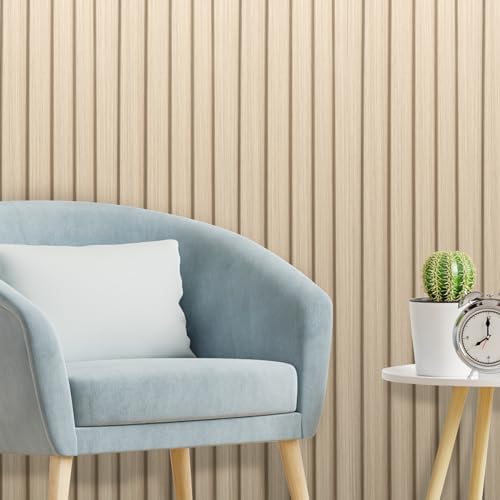 Art3d 108 x 6 Inch WPC Wood Slat Wall Panels, 3D Wall Accents - Image 6
