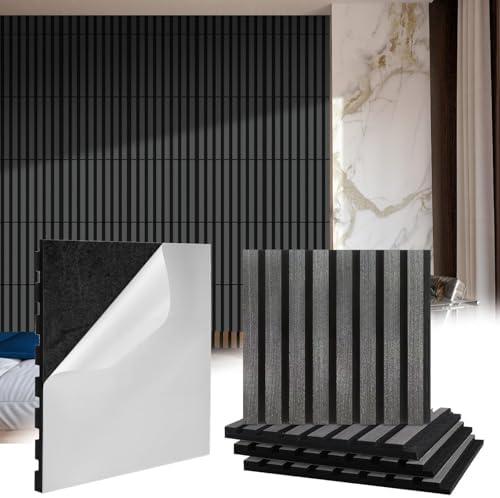 8 Pcs Wood Peel and Stick Panels by Geelin
