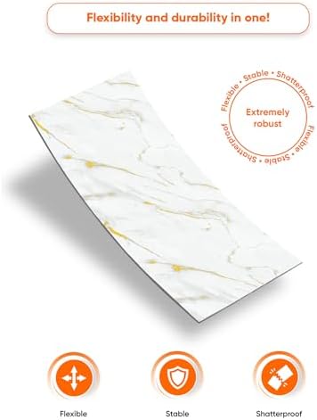 4 Pcs 24"x45" PVC Marble Wall Panels - Image 6