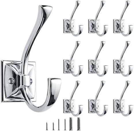 10 Pack Decorative Heavy Duty Towel Hooks by CABDM