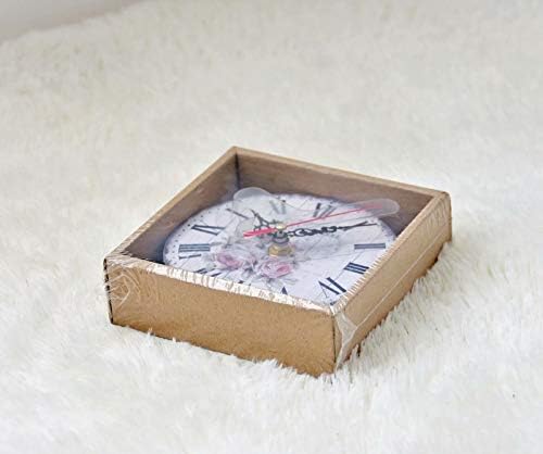 Silent Non-Ticking Wooden Decorative Round Wall Clock Quality Quartz Battery - Image 6