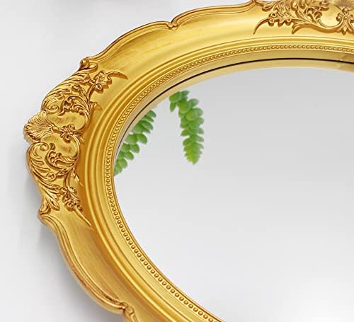 Eaoundm 13.1 x 14.8 inchs Decorative Wall Mirror Oval - Image 7