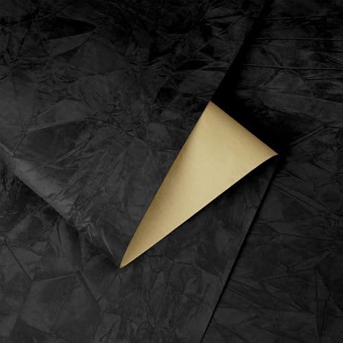 YENHOME Self Adhesive Velvet Flocking Liner Peel and Stick Wallpaper 24'' x - Image 6