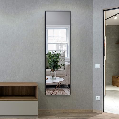ANYHI 60"x18" Full Length Mirror Over the Door Hang or Wall Mounted - Image 3