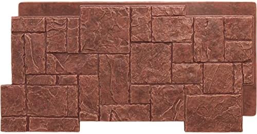 EverStone Castle Rock Faux Stone Panel, Sun Valley Color by EkenaMillwork