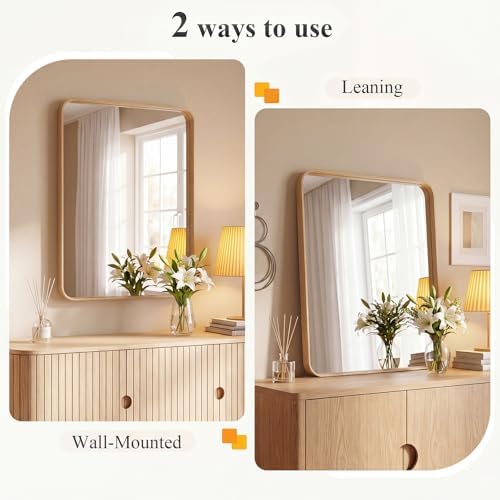 Sweetcrispy Bathroom Mirror 36x24 Inch, Vanity Mirror - Image 3