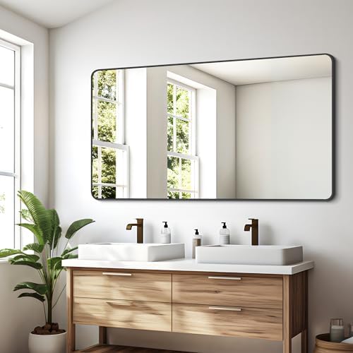 FORBATH Bathroom Mirror 30" x 55", Large Rectangular Wall Mirror - Image 7