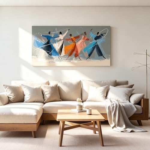 I@U Abstract Dancer Wall Art Decor Canvas Wall Art Decor - Image 3