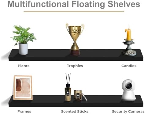 Sorbus Floating Shelves for Wall Storage - Image 6