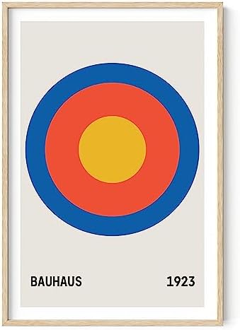 HAUS AND HUES Bauhaus Wall Art by HausandHuesArtPrints