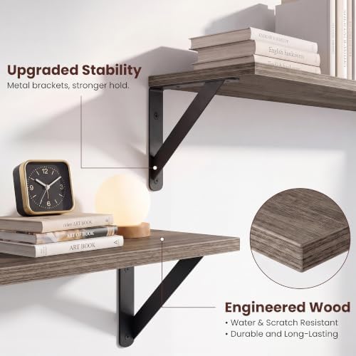 6" Deep Wall Shelves 24x6 Inch - Image 5