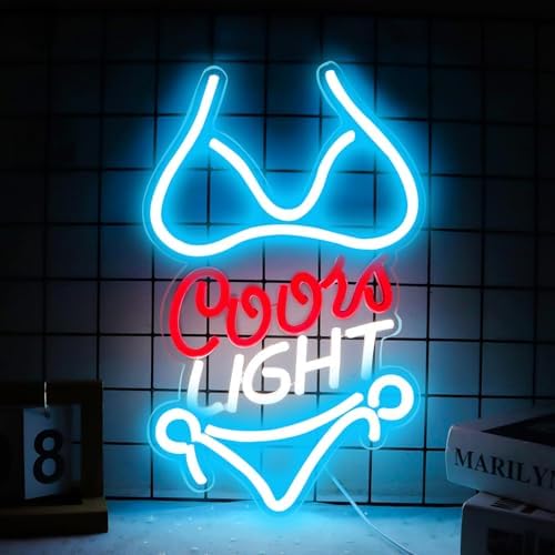 Bikini Crs LIGHT Neon Signs for Wall Decor Neon Lights for Business Led Signs by JFLLamp