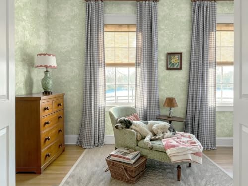 Heroad Peel and Stick Wallpaper Green Vintage Forest Animals Floral Wallpaper - Image 6
