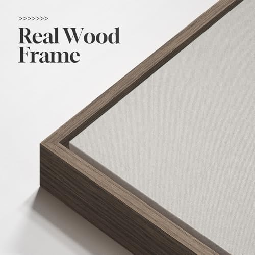 Large Framed Neutral Abstract Desert Wall Art - Image 5