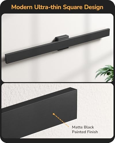 EDISHINE 2 Pack Modern LED Outdoor Wall Lights, 39.3" Linear Black Sconce - Image 5