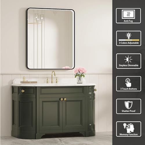 30x36 Inch LED Bathroom Mirror - Image 2