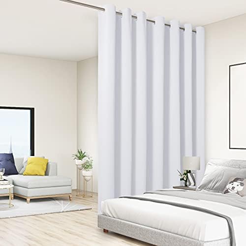 BONZER Extra Wide Room Divider Curtain, Light Reducing Screen by Bonzer