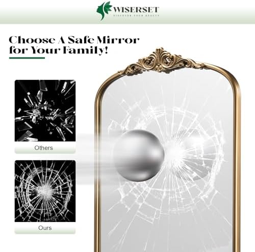 Antique Gold Mirror - Image 6