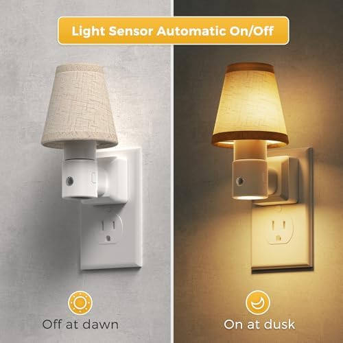 L LOHAS LED Night Lights Plug into Wall, Plug in Night Light Dimmable 100LM - Image 5
