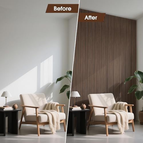 Acoustic Wood Slat Panels, Soundproof Wooden Wall Panels, 3D Fluted Panel - Image 5