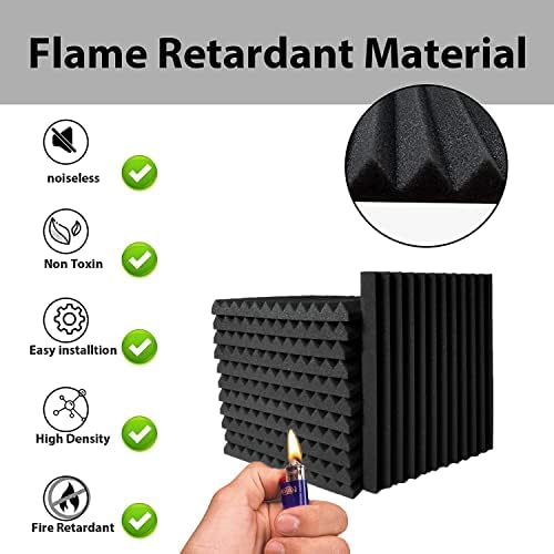 24 Pack Acoustic Foam Wall Panels - Image 3