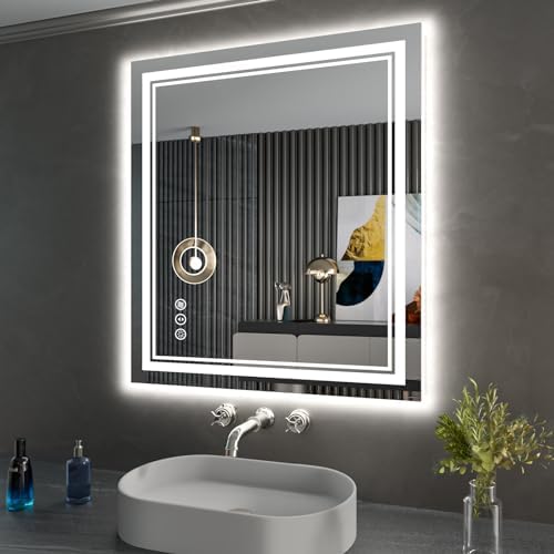 28x32 Inch LED Bathroom Mirror by ISTRIPMF
