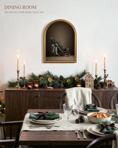 VIYYIEA Vintage Christmas Walls Art - Image 2