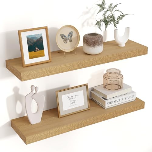 24" Wide x 6.5" Deep Floating Shelves by Venusmiles