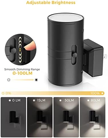 L LOHAS LED Bright Night Light, Night Lights Plug into Wall, Daylight White - Image 3
