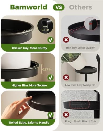 Bamworld Wall Plant Holder for Hanging Planters - Image 4