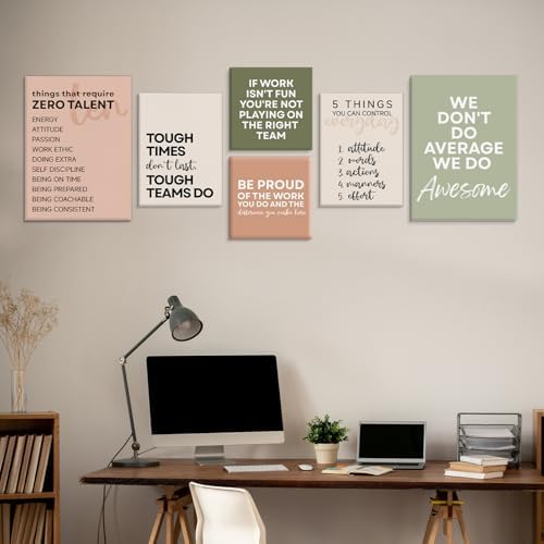 Framed Motivational Office Wall Decor - Image 4