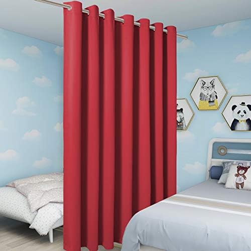 BONZER Extra Wide Room Divider Blackout Curtain Total Privacy - Image 4