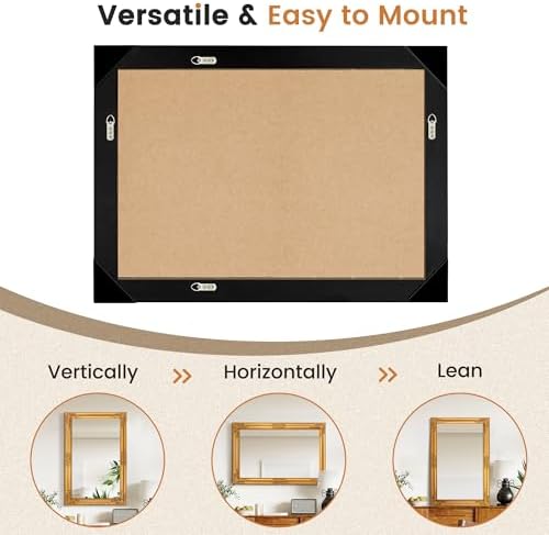 TRAHOME Vintage Gold Mirror for Wall - Image 5