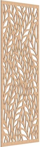 Ortonville Decorative Pierced Fretwork Wood Wall Panels, 37 3/8"W x 94 3/8"H x by EkenaMillwork