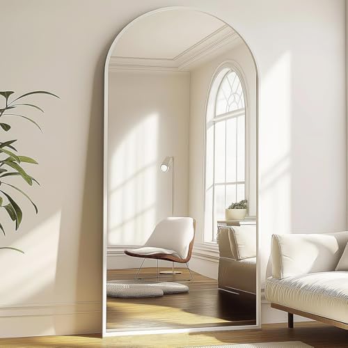 Full Length Mirror, Arched Wall Mounted Mirror, Large Full Body Mirror by TinyTimes