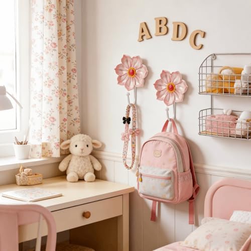 DiliComing Flower Shaped Wall Hooks - Image 6