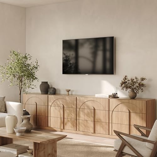 BELLEZE Bijou Set of 4 31.5" TV Stand & Entertainment Centers by BELLEZE